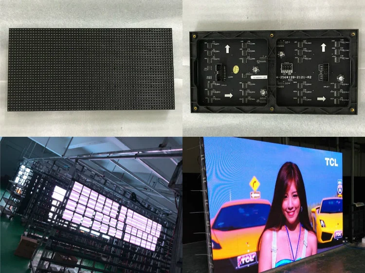 High Resolution P3 P4 P5 P6 LED Fixed Display Screen Board for Hotel